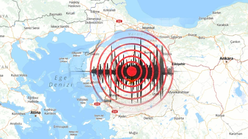 DEPREM Mİ OLDU SON DAKİKA: 5.1 büyüklüğünde deprem! İstanbul, İzmir ve Bursa'da da hissedildi