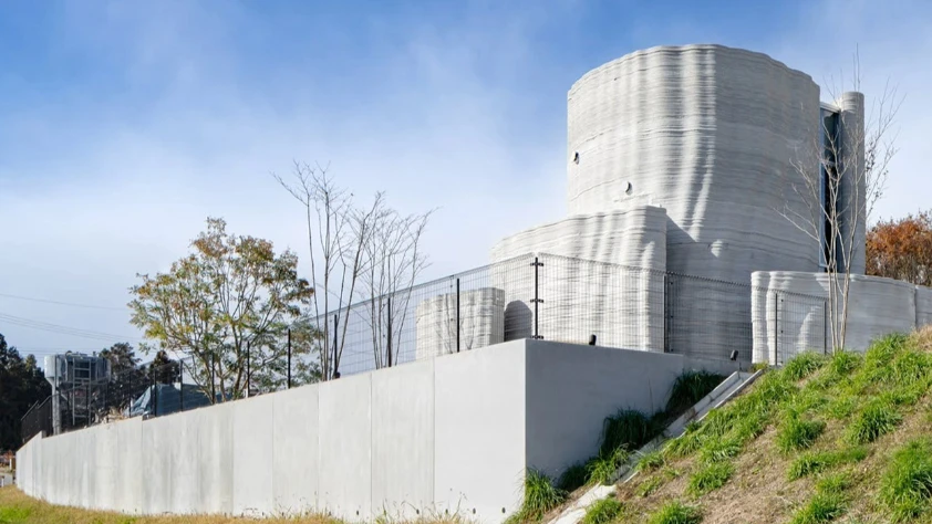 Depreme dirençli iki katlı 3D baskılı ev