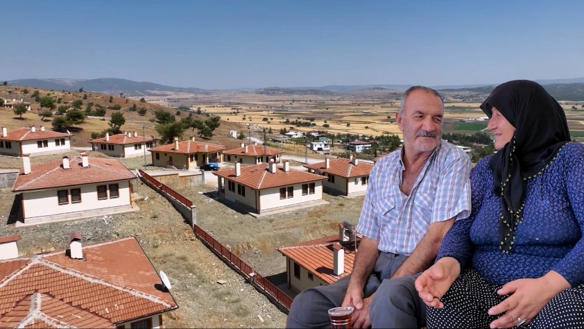 Depremzedelerin 'villa' sevinci
