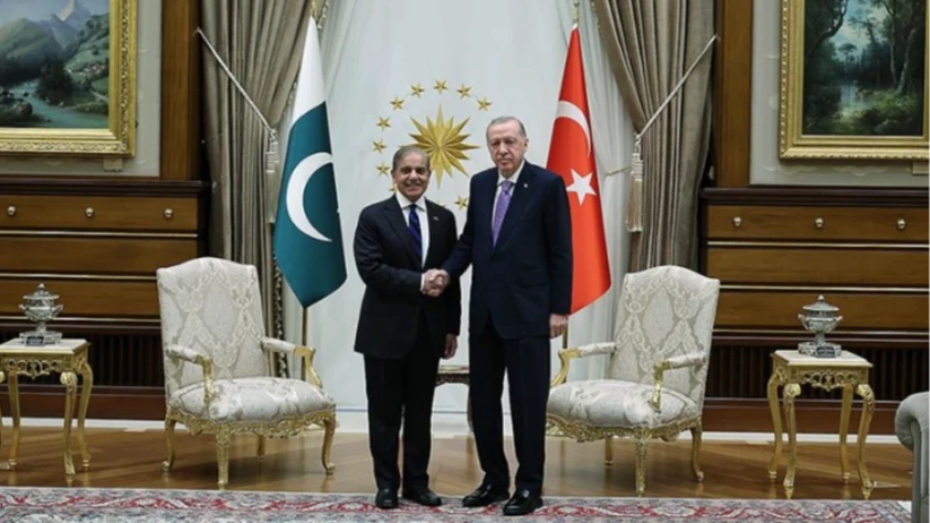 Dolmabahçe'de 2'li zirve: Cumhurbaşkanı Erdoğan, Pakistan Başbakanı Şerif'i kabul edecek
