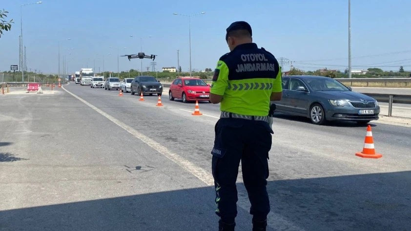 Dron destekli trafik denetimi artıyor