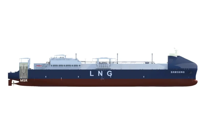Dünyanın ilk nükleer enerjili LNG taşıyıcısı Güney Kore'de onay aldı