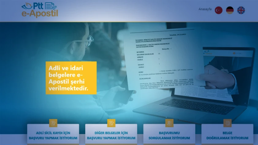 e-Apostilli belge işlemi sayısı 70 bini aştı! Belgeler 130 ülkede geçerli