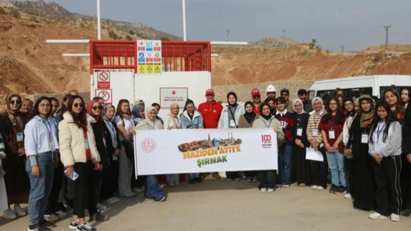 Enerji Bakanlığı Gabar’da öğrencileri ağırladı: Gençler Türkiye’nin enerji vizyonunu yerinde gördü