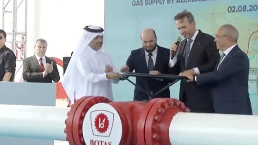 Enerji diplomasisinde tarihi adım! Kilis hattı faaliyete geçti
