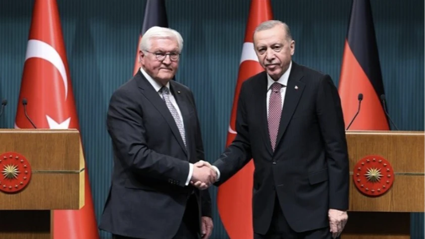 Erdoğan ve Steinmeier görüştü: Kritik başlıklar ele alındı