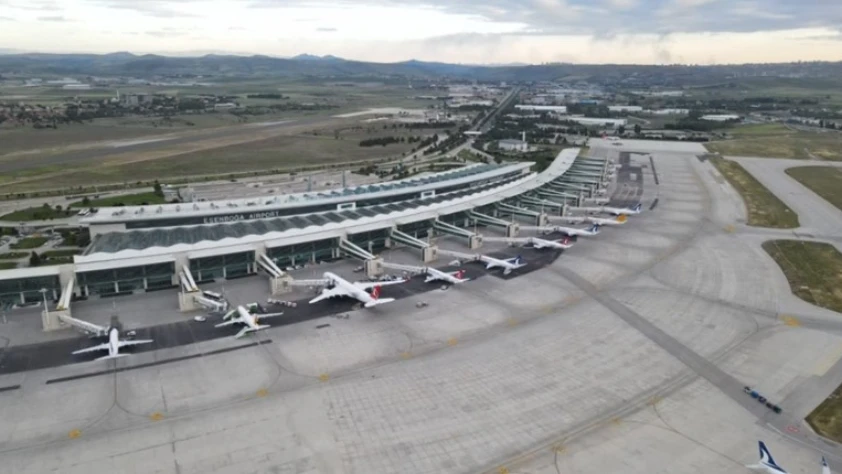 Esenboğa Havalimanı'nda tatbikat!