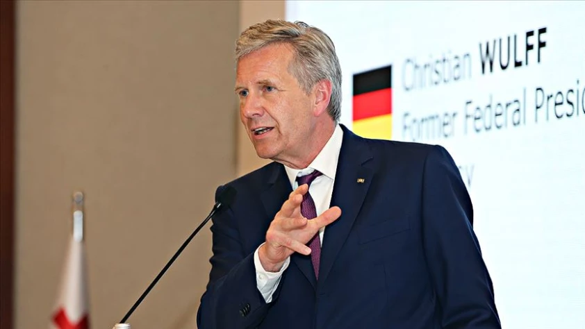 Eski Almanya Cumhurbaşkanı Wulff: Alman-Türk ilişkileri, büyük potansiyeller sunuyor