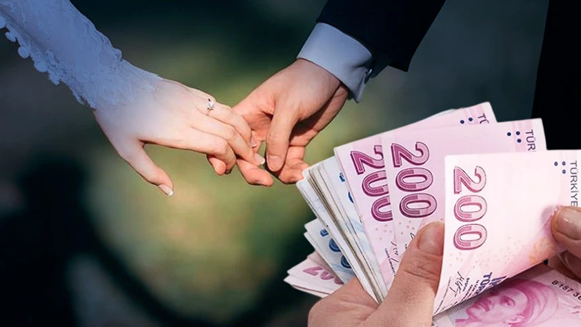 Evlilik yolundaki gençlere destek: 1 milyar 52 milyon lira ödeme