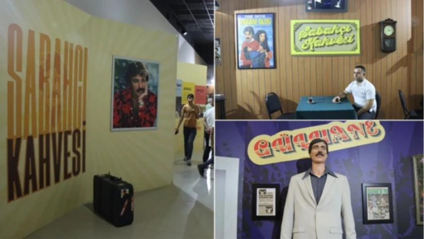 Ferdi Tayfur'un hayatı 'Sabahçı Kahvesi' sergisinde anlatılıyor