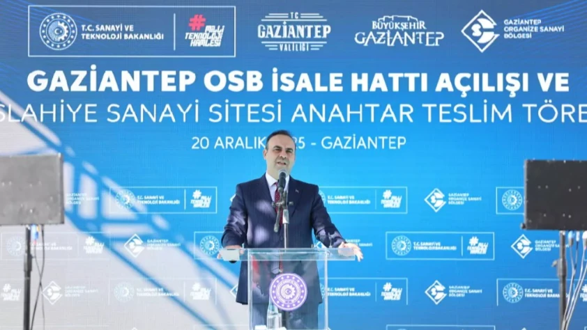 Fırat’ın suyu Gaziantep OSB’ye ulaştı: Sanayi için stratejik altyapı tamamlandı