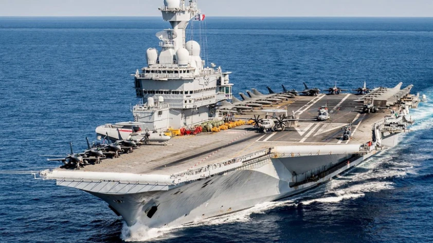 Fransa'dan yalanlama geldi! Uçak gemisinin Doğu Akdeniz'e gittiği iddia edilmişti