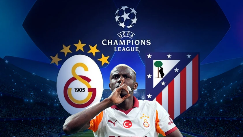 Galatasaray - Atletico Madrid maç kadrosu! CANLI Galatasaray maçı hangi kanalda? Osimhen geri döndü!