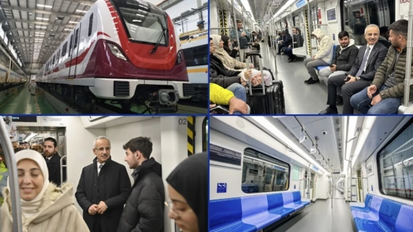 Gayrettepe-İstanbul Havalimanı metrosunda yolcu rekoru kırıldı
