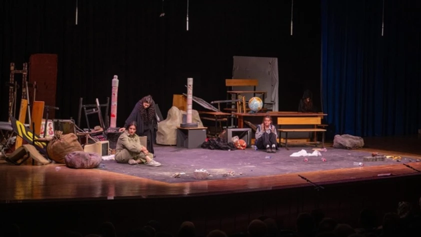 Gazze'deki dramı anlatan Meryem adlı oyun Ankara'da sahnelendi