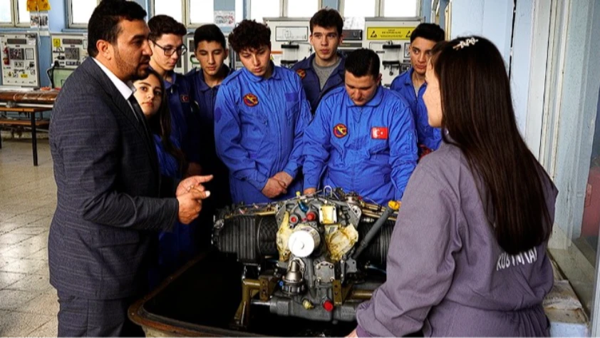 Geleceğin uçak teknisyenleri bu okulda yetişiyor: Sektöre nitelikli personel