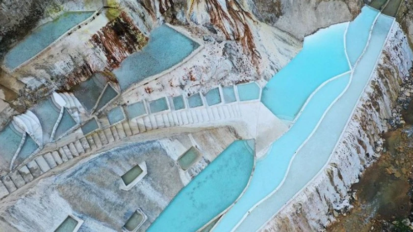 Giresun'a turist akını! Göksu travertenlerini yaklaşık 350 bin kişi ziyaret etti