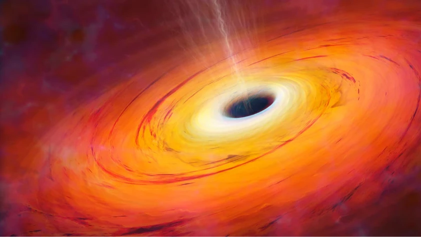 Gökbilimciler yılda 3.000 güneş yiyen kara delik keşfetti