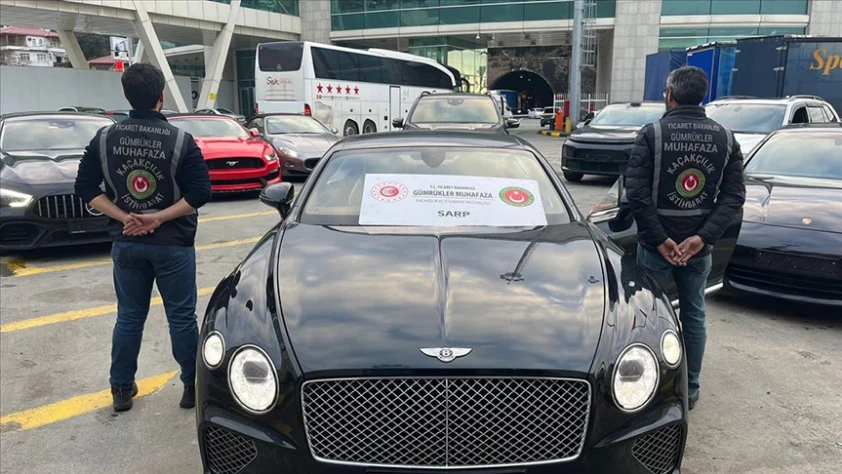 Gümrüklerde 434 kaçak araca işlem: Değeri 1,7 milyar lira