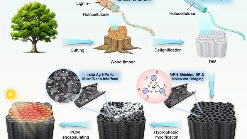 Güneş enerjisi depolamada ‘ahşap’ çözümü: Yüzde 91 verimlilik