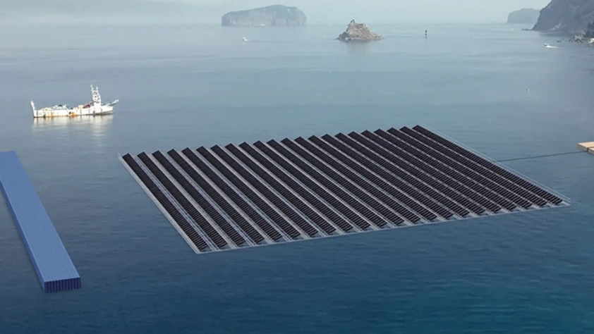 Güney Kore'den baraj üzerine yüzen hibrit santral: 22 bin evi aydınlatacak