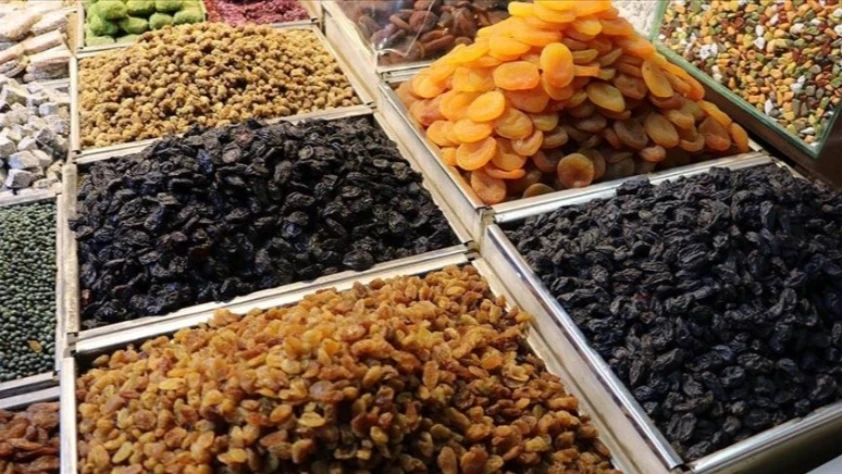 Güneydoğu'nun kuru meyve ihracatı ilk çeyrekte 70 milyon dolara yaklaştı