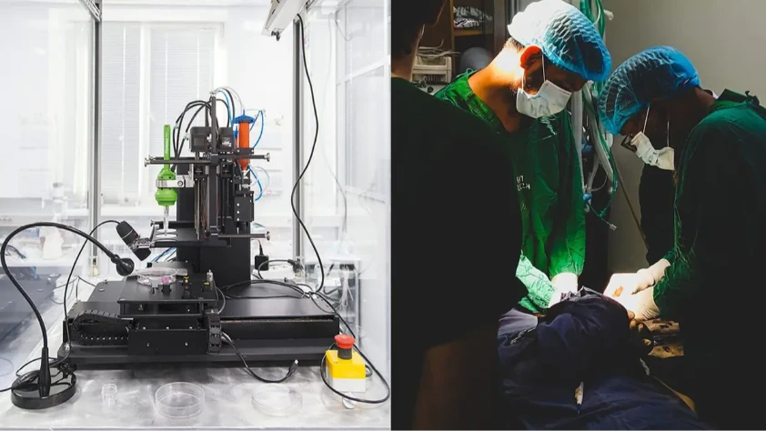 Hasarlı ses tellerine çözüm: Dünyanın en küçük 3D biyoyazdırma robotu Hasarlı ses tellerine çözüm: Dünyanın en küçük 3D biyoyazdırma robotu