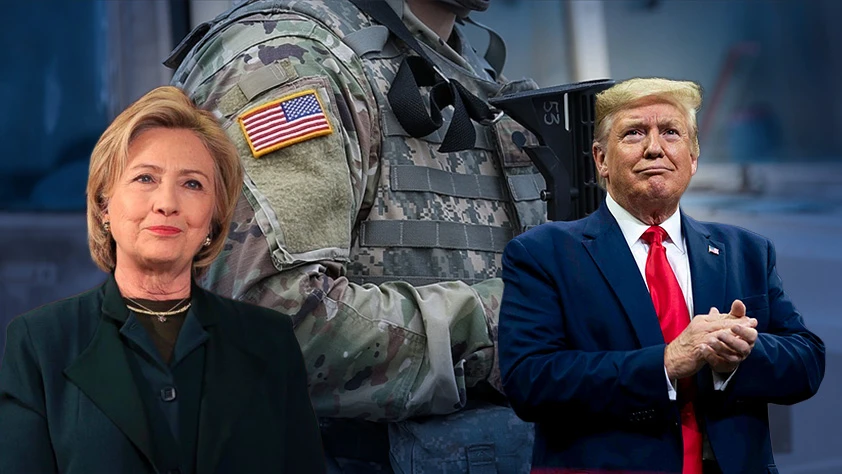 Hillary Clinton'dan açıklama geldi: Trump askeri harekata hazırlanıyor