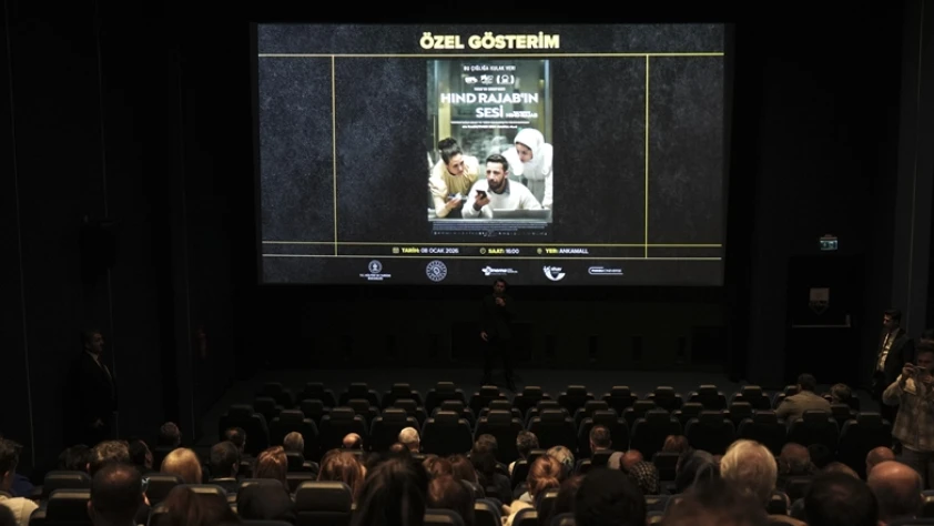 Hind Rajab'ın Sesi filminin özel gösterimi yapıldı