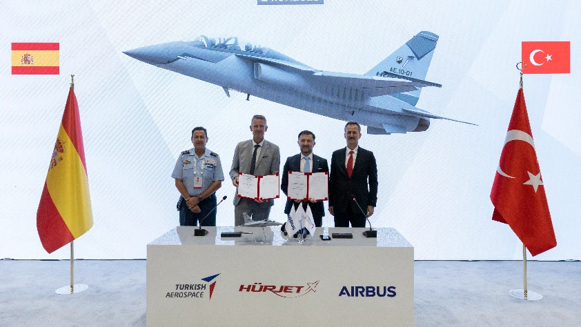 HÜRJET için kritik imza: TUSAŞ ve Airbus, İspanya ihracatı için anlaştı