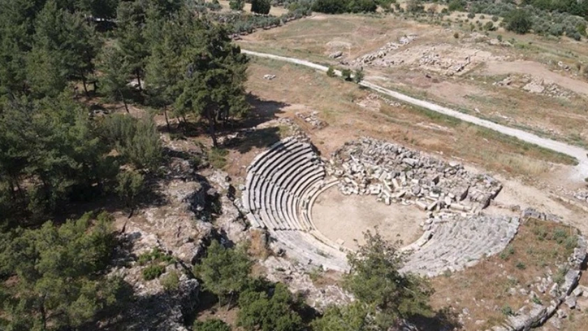 Hyllarima Antik Kenti'nde agoradaki dükkanların bulunduğu alan kazılacak