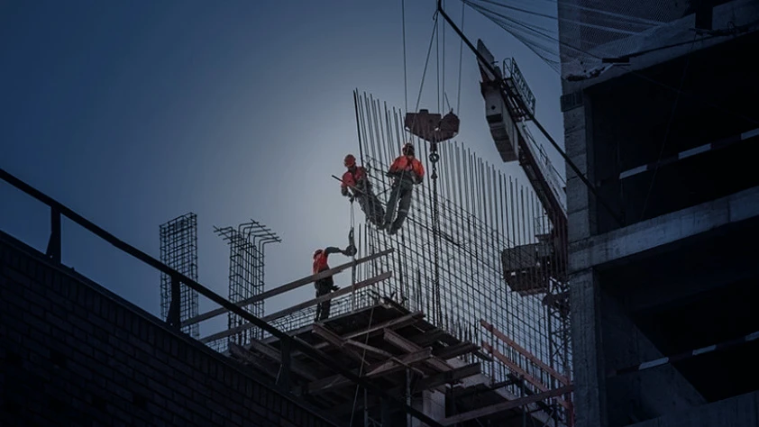 İnşaat üretim endeksi kasımda düştü: Yıllık artış yüzde 22,3