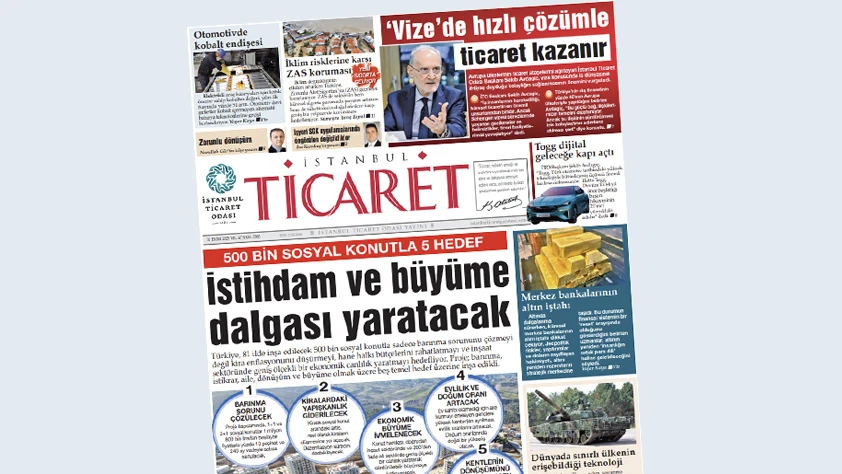 İstanbul Ticaret Gazetesi'nin 3383. sayısı yayımlandı! İstanbul Ticaret Gazetesi'nin 3383. sayısı yayımlandı!