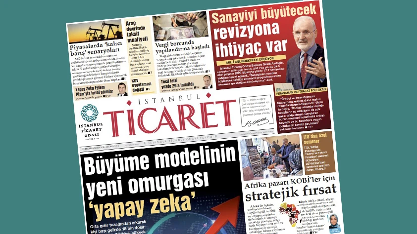 İstanbul Ticaret Gazetesi'nin 3414. sayısı yayımlandı!