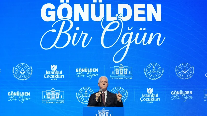 İstanbul Valisi Davut Gül açıkladı: 'Gönülden Bir Öğün projesiyle 100 bin öğrenciye ulaşılacak'