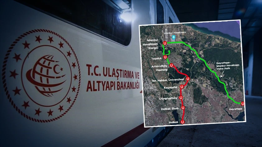 İstanbul’da 69 kilometrelik metro ring hattı tamamlanıyor: Halkalı-Gayrettepe 57 dakika olacak