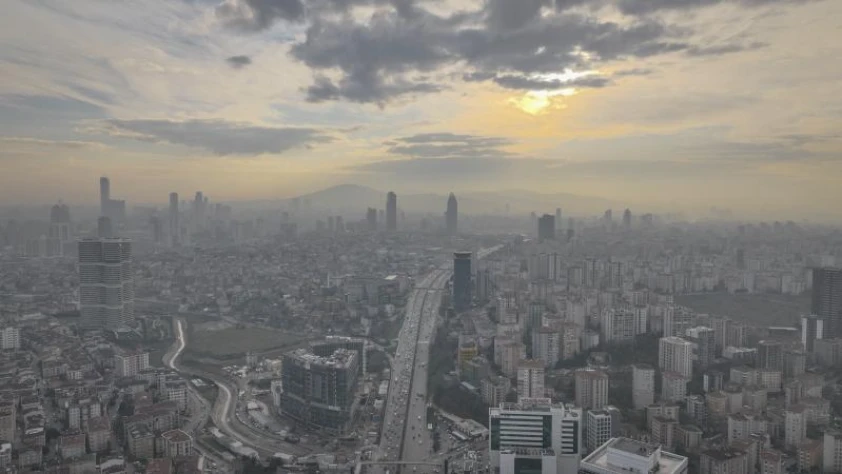 İstanbul'da hava kirliliği geçen yıla göre yüzde 23 arttı