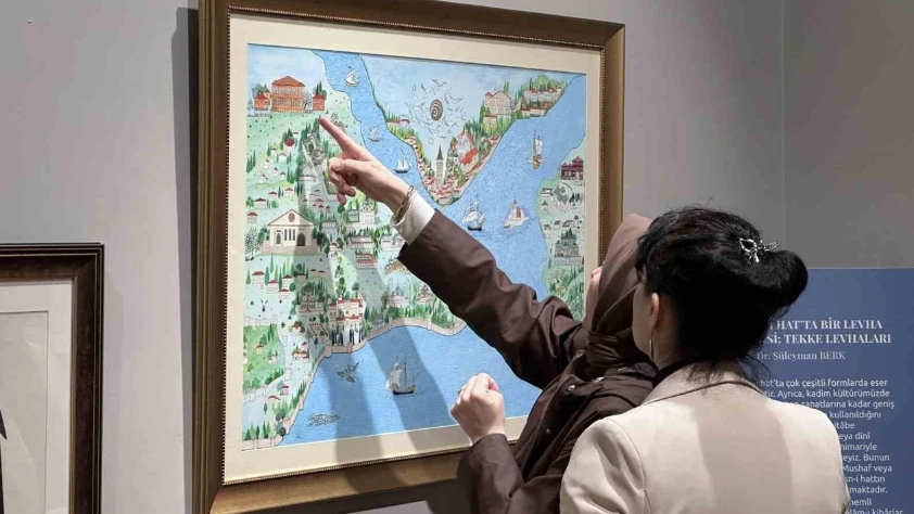 İstanbul’da tasavvufi hayat sanatla buluştu! Sergi 13 Mart'a kadar sürecek