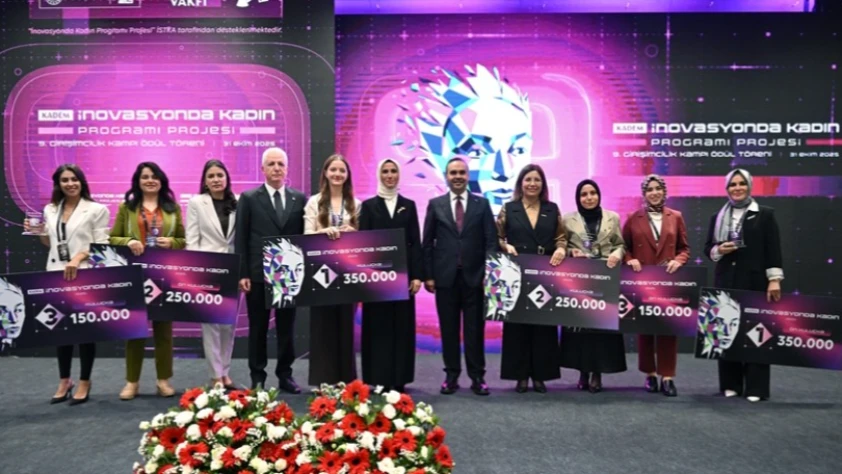KADEM İnovasyonda Kadın Programı 9. Girişimcilik Kampı Ödül Töreni gerçekleştirildi