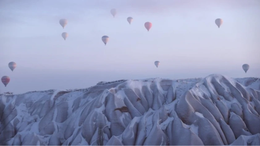 Kapadokya'da balon turu yapacaklar dikkat! Önce beklendi, sonra iptal edildi