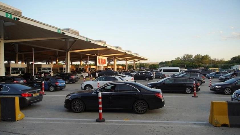 Kapıkule'de sezonun en hareketli günü yaşandı
