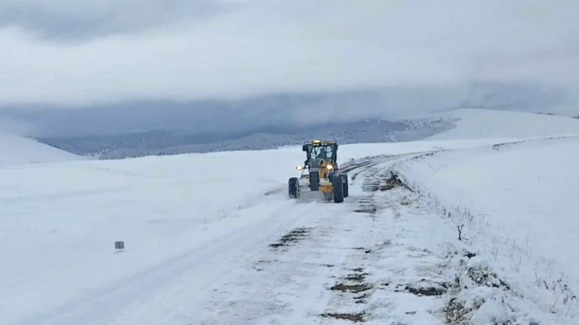 Kar etkili oldu! Erzurum ve Kars'ta 5, Van'da 17 yerleşim yerine ulaşım sağlanamıyor