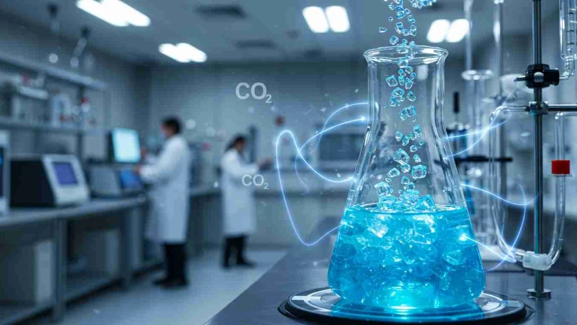 Karbondioksitten plastik üreten sistem geliştirildi