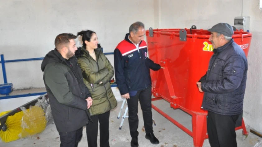 Kars'ta 40 aile devlet desteğiyle hayvancılık işletmesi kurdu