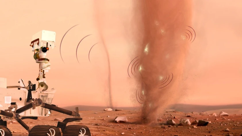 Kızıl Gezegen'in ses analizi: Mars'ta elektrik deşarjları tespit edildi