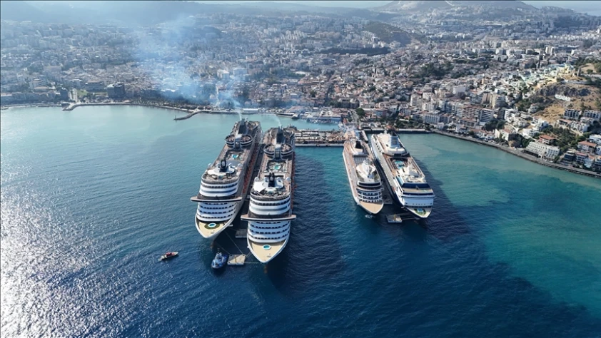 Kruvaziyer turizminde tarihi rekor: Yolcu sayısı 2 milyonu aştı
