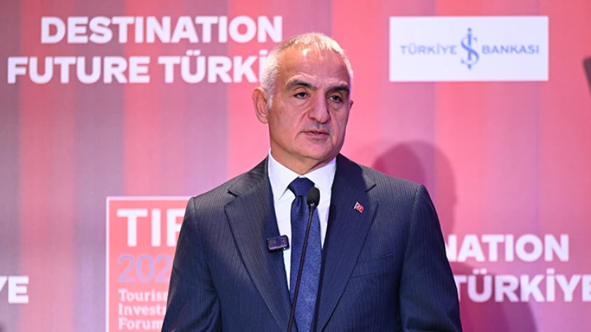 Kültür ve Turizm Bakanı Ersoy, Turizm Yatırım Forumu’nda konuştu