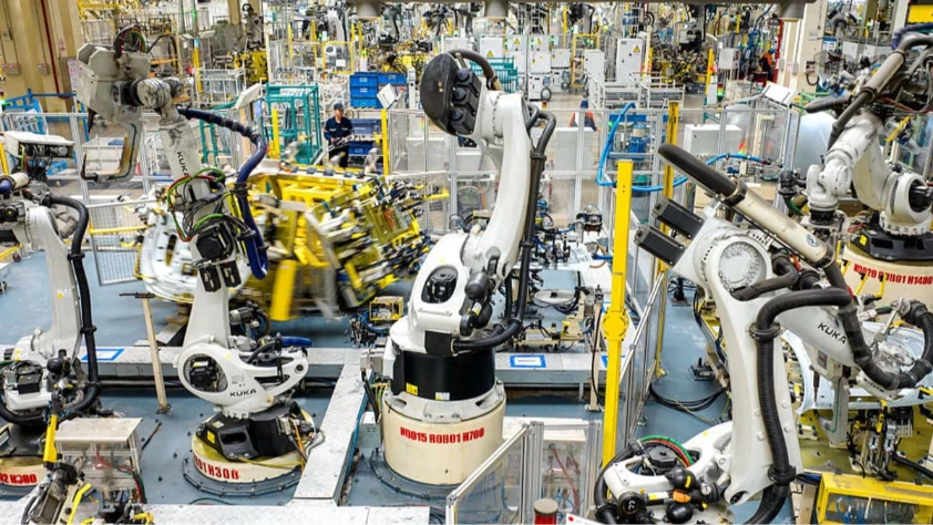 Küresel düşüşe rağmen Çin’den robotik hamle