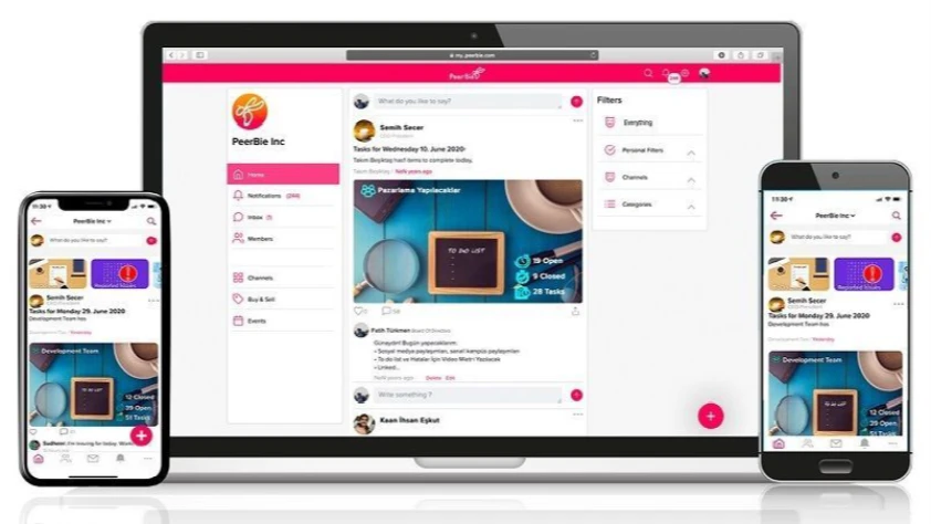 Kurumsal iş süreçlerini tek platformda buluşturuyor