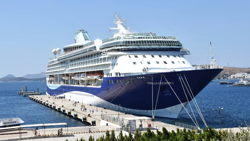 Marella Discovery 2 Bodrum'a demir attı! 4 kez daha gelecek
